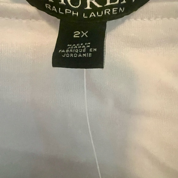 White Ralph Lauren top - Picture 3 of 4
